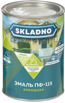 Эмаль Skladno ПФ-115 - фото