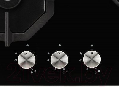 Газовая варочная панель Krona Albero 45 BL / КА-00000936