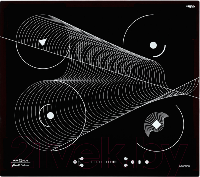Индукционная варочная панель Krona Meridiana 60 BL / 00026354 - фото