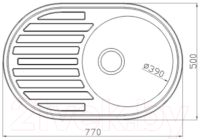 Мойка кухонная STELLAR S97750D