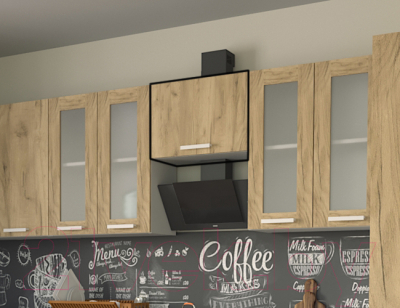 Шкаф под вытяжку Интерлиния Компо ВШГ 50-360