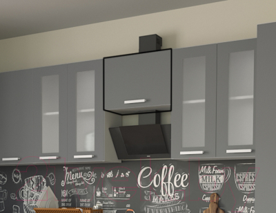 Шкаф под вытяжку Интерлиния Компо ВШГ 50-360