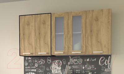 Шкаф навесной для кухни Интерлиния Компо ВШС60-720-2дв