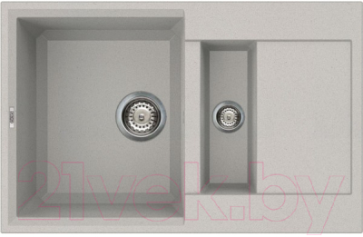 Мойка кухонная Elleci Easy 325 Cemento G48 / LGY32548 - фото