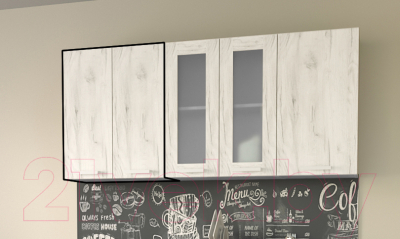 Шкаф навесной для кухни Интерлиния Компо ВШС60-720-2дв