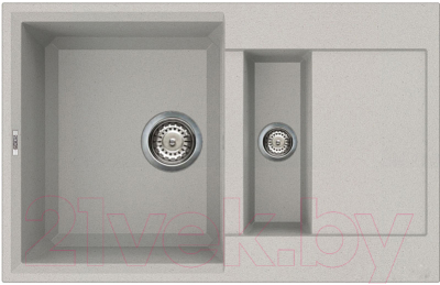 Мойка кухонная Elleci Easy 325 Aluminium M79 / LMY32579 - фото