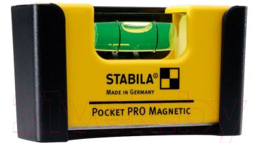 Уровень строительный Stabila Pocket Pro Magnetic / 17953 - фото