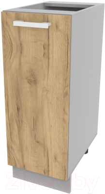 Шкаф-стол кухонный Интерлиния Компо НШ30р-1дв - фото