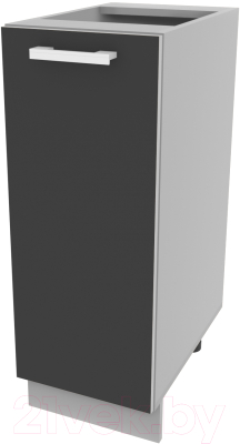 Шкаф-стол кухонный Интерлиния Компо НШ30р-1дв - фото