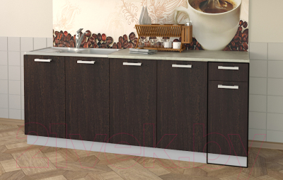 Шкаф-стол кухонный Интерлиния Компо НШ30рш1