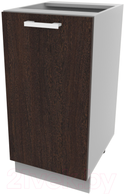 Шкаф-стол кухонный Интерлиния Компо НШ40р-1дв - фото