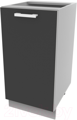 Шкаф-стол кухонный Интерлиния Компо НШ40р-1дв - фото