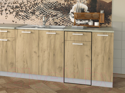 Шкаф-стол кухонный Интерлиния Компо НШ40рш1