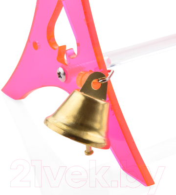 Подставка для клетки Happy Bird С минеральной жердью и колокольчиками / Z72127