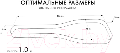 Чехол для гитары Bag & Music Casual Classic BM1051