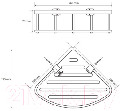 Мыльница Bemeta Cytro 146208386