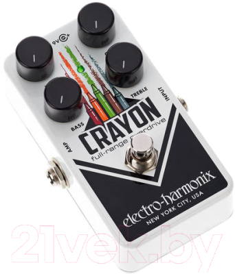 Педаль электрогитарная Electro-Harmonix Crayon 69 Full-Range Overdrive