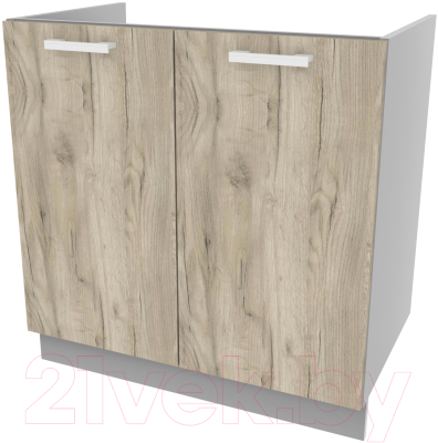 Шкаф под мойку Интерлиния Компо НШ80м-2дв - фото