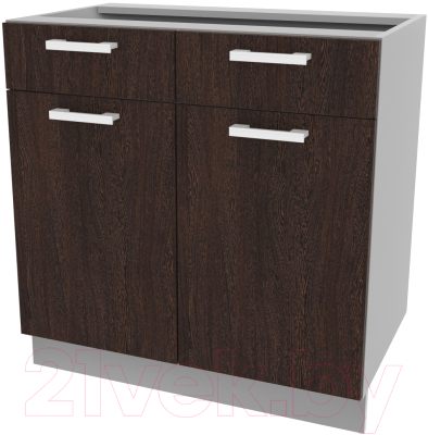 Шкаф-стол кухонный Интерлиния Компо НШ80рш2 - фото