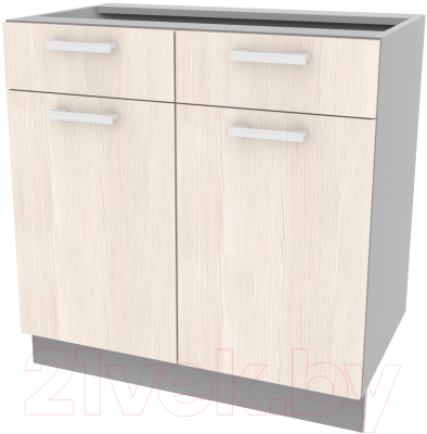 Шкаф-стол кухонный Интерлиния Компо НШ80рш2 - фото