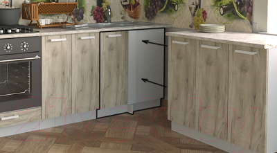 Шкаф под мойку Интерлиния Компо НШ88-М.П