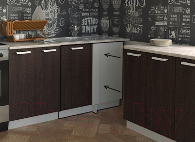 Шкаф под мойку Интерлиния Компо НШ98-М.П