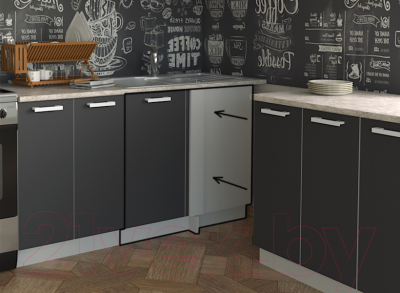 Шкаф под мойку Интерлиния Компо НШ98-М.П