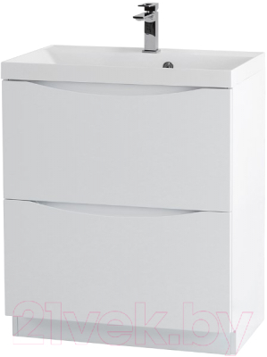 Тумба под умывальник BelBagno MARINO-600-2C-PIA-BL-P - фото