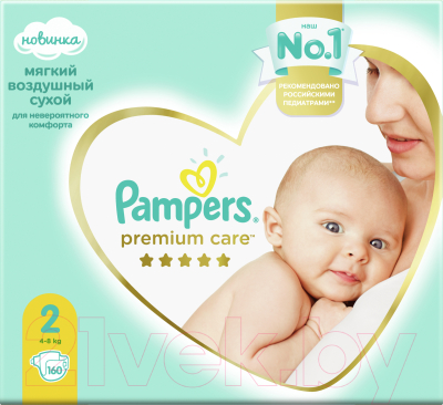 Подгузники детские Pampers Premium Care 2 Mini