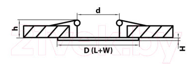 Точечный светильник Lightstar Levigo 010037
