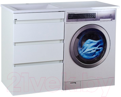 Тумба с умывальником Misty Фостер 55 + Гавана 120 L