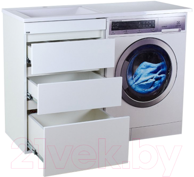 Тумба с умывальником Misty Фостер 55 + Гавана 120 L