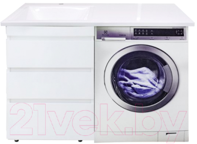 Тумба с умывальником Misty Фостер 55 + Гавана 120 L