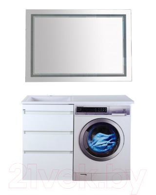 Тумба с умывальником Misty Фостер 55 + Гавана 120 L