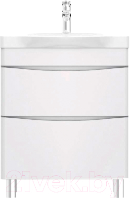 Тумба с умывальником AM.PM Like M80FSX0652WG32 + M80WCC0652WG - фото