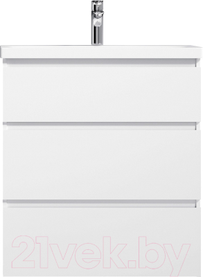 Тумба с умывальником AM.PM Gem M91FSX0752WG + M90WCC0752WG - фото