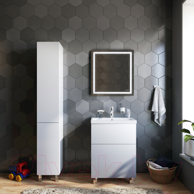 Тумба с умывальником AM.PM Gem M90-FSX0602-WC0602WG