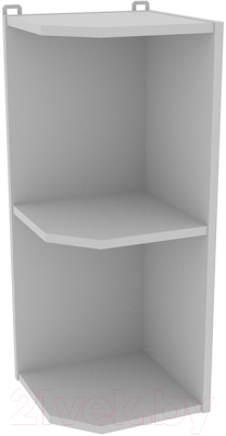 Угловое окончание для кухни Интерлиния Компо ВПз30-720 (серый)