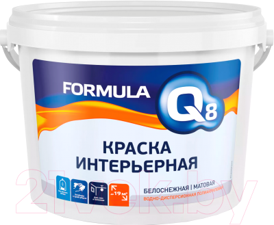 Краска Formula Q8 Интерьерная - фото