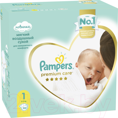 Подгузники детские Pampers Premium Care 1 Newborn