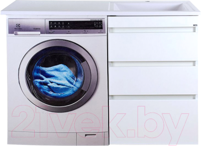 Тумба с умывальником Misty Фостер 55 + Гавана 120 D R - фото