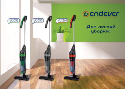 Вертикальный пылесос Endever SkyClean VC-292
