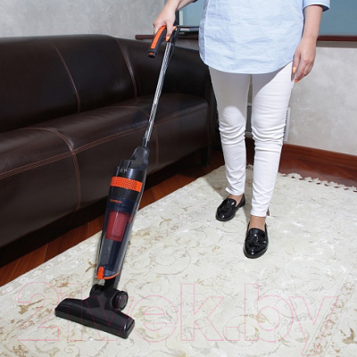 Вертикальный пылесос Endever SkyClean VC-294 (черный/оранжевый)