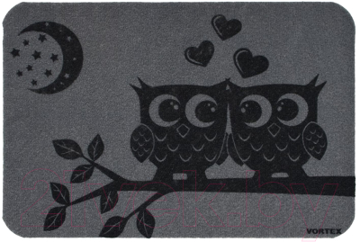 Коврик грязезащитный VORTEX Под луной 40x60 / 24254 - фото