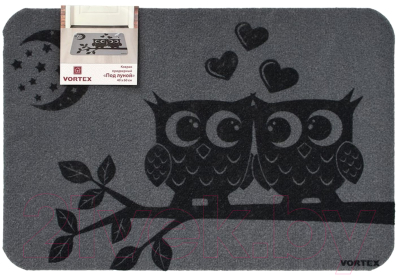 Коврик грязезащитный VORTEX Под луной 40x60 / 24254