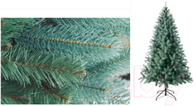 Ель искусственная Бифорес Премиум микс голубая / ПРМГ 195