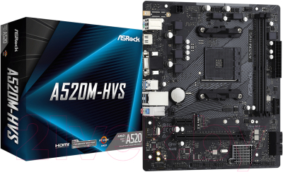 Материнская плата AsRock A520M-HVS