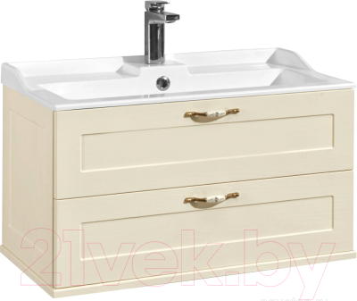 Тумба с умывальником Акватон Леон 80 - фото