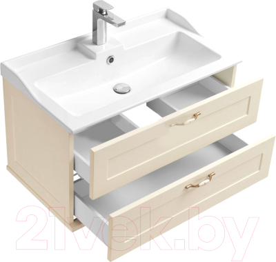 Тумба с умывальником Акватон Леон 80