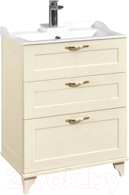 Тумба с умывальником Акватон Леон 65 H - фото